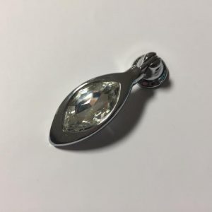 Kläpp krom/glas