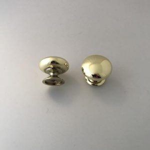 Knopp 33mm - Mässingsfärgad