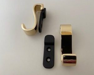 Krok guld/svart 70x15mm